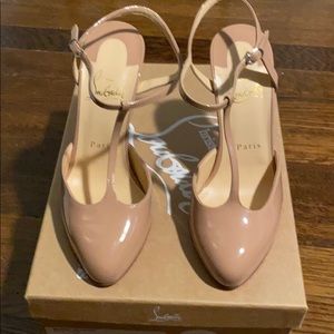 Christian Louboutin Me Pam t-strap 100 size 36.5